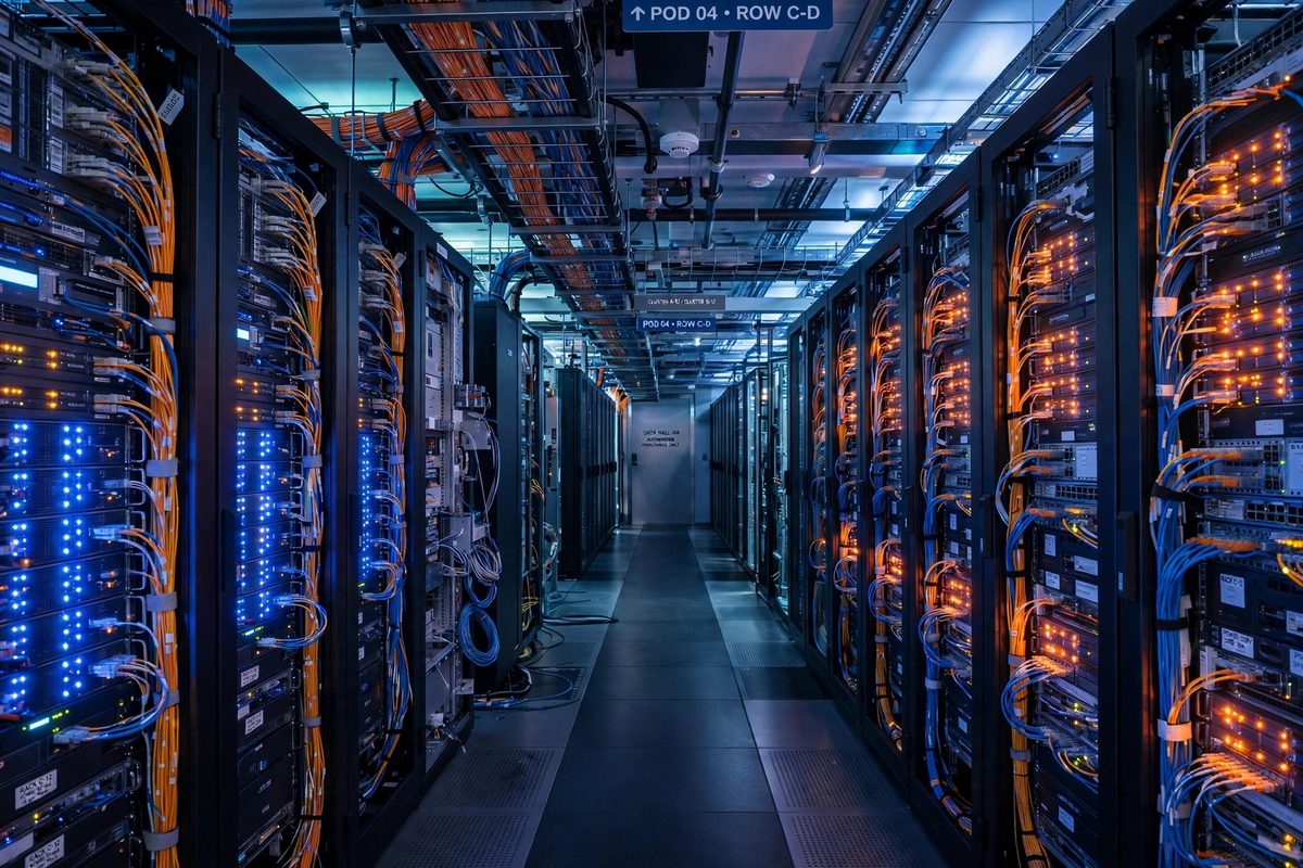 Ilustrasi layanan OpenAI di Google Cloud untuk pelanggan perusahaan tanpa menampilkan manusia